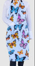 Allgifts Australia Apron (heavy Drill) - Butterfly Aprons The Cooks Kitchen 