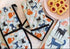 Allgifts Australia Oven Glove & Pot Holder - Colourful Cats Mitts & Gloves The Cooks Kitchen 