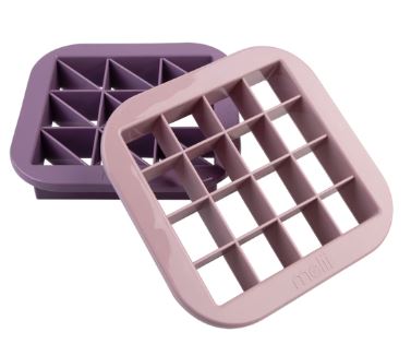 Melli Luxe Bite Size Sandwich Cutters Set Of 2 - Pink/purple