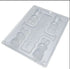 Bwb Small Easter Bunnies Mould - 3pc Silicone Moulds The Cooks Kitchen 