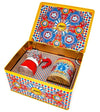 Dolce&gabbana Set 3 Cup Moka Coffee,tin - Red