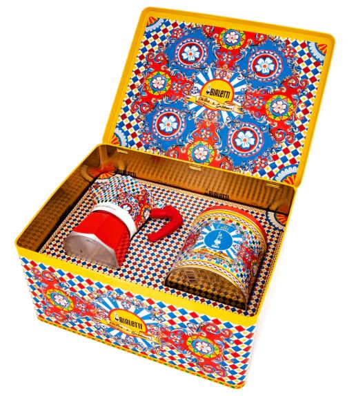 Dolce&gabbana Set 3 Cup Moka Coffee,tin - Red