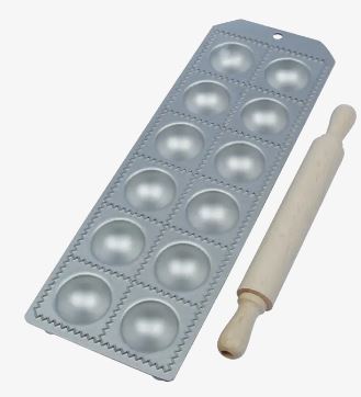 Professional #43 Ravioli Tray Large Agnollotti 12 Hole