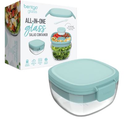 Bentgo Glass All-in-one Salad Container 