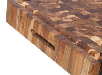 Teakhaus Teak End Grain Butcher Block 52x36x6.4cm