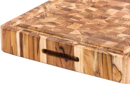 Teakhaus Teak End Grain Butcher Block 52x36x6.4cm