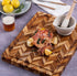 Teakhaus Herringbone Rectangle Board - 46x36x2.5cm