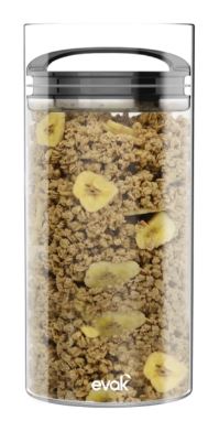 Prepara Evak Black Gloss Compact Handle - Xl- 2.2l