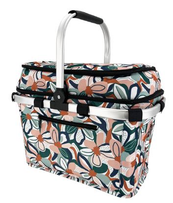 Sachi 4 Person Insulated Picnic Basket - Desert Floral Picnicware The Cooks Kitchen Mandurah 