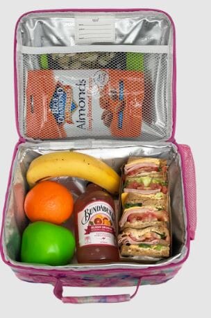 Sachi Style 321 Insulated Crew Lunch Bag With Bottle Holder - Tye Die Splash Lunch Bags The Cooks Kitchen 