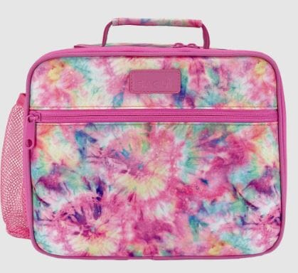 Sachi Style 321 Insulated Crew Lunch Bag With Bottle Holder - Tye Die Splash Lunch Bags The Cooks Kitchen 