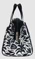 Sachi Insulated Market Tote - Monochrome Blooms