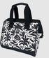 Sachi Insulated Market Tote - Monochrome Blooms