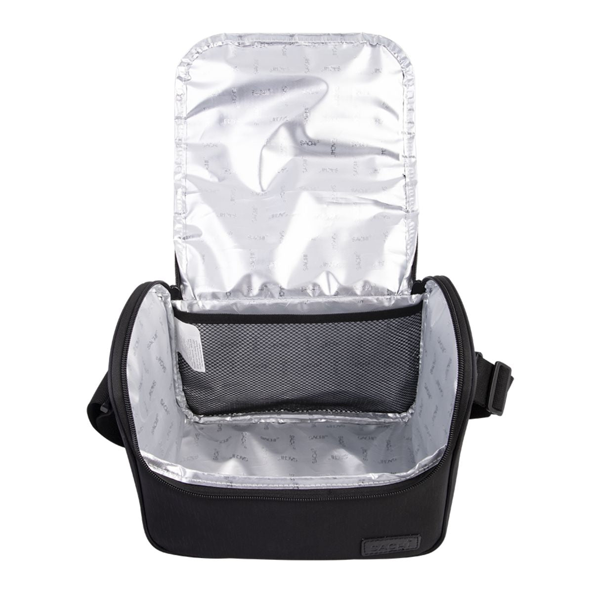 Sachi "lunch-all" Insulated Lunch Bag - Black Lunchbox The Cooks Kitchen 
