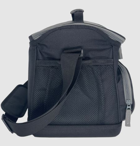 Sachi "rugger" Insulated Cooler Bag 12l - Black-silver
