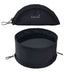 Sachi Pupbowl Portable Folding Dog Bowl - Black