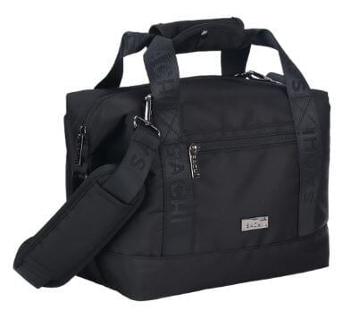 Sachi Insulated Versa Adjustable Cooler Bag - Black Insulated Food Carriers The Cooks Kitchen 