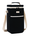 Sachi Two Bottle Insulated Wine Cooler Black