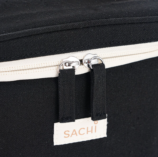 Sachi Two Bottle Insulated Wine Cooler Black