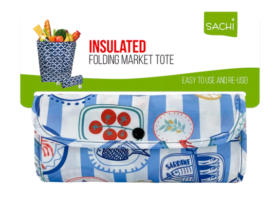 Sachi Insulated Market Tote Santorini