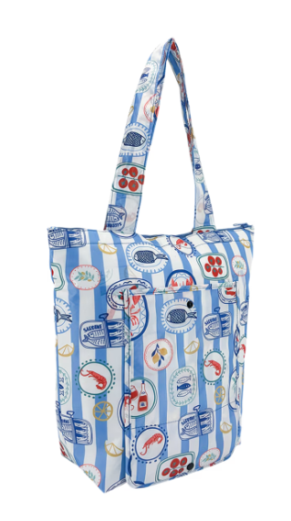 Sachi Insulated Market Tote Santorini
