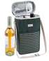 Sachi Tow Bottle Insulated Wine Cooler Dark Green