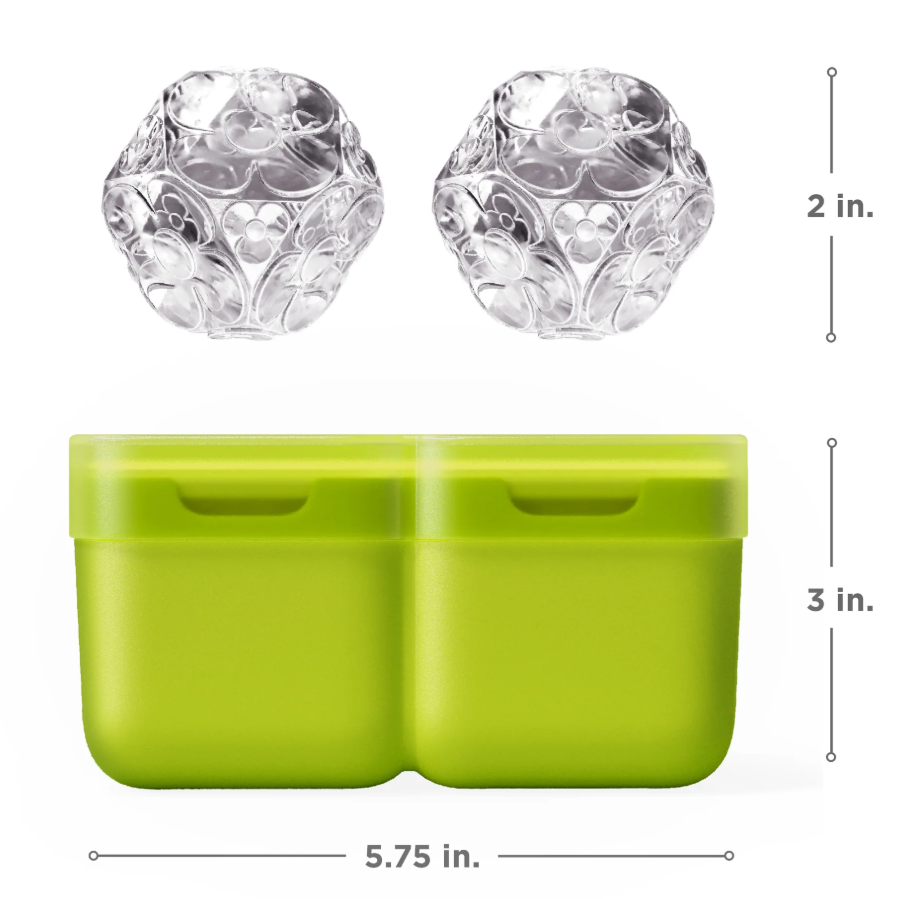 Zoku® Deco Ice Mold Set Of 2