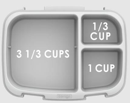 Bentgo Fresh Leak Proof Bento Lunch Box - Grey Lunch Boxes The Cooks Kitchen 