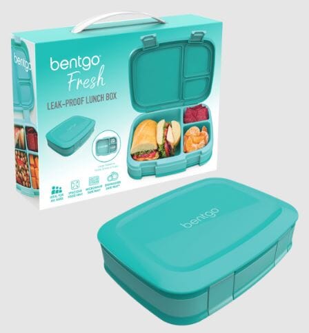 Bentgo Fresh Leak Proof Bento Lunch Box - Aqua Lunch Boxes The Cooks Kitchen 