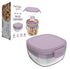 Bentgo Glass Leak-proof Salad Container, Lavender