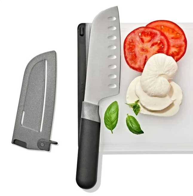 Oxo Good Grips Santoku Knife With Locking Sheath 12.5cm