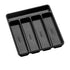 Madesmart 5 Compartment Cutlery Tray - Carbon Cutlery & Utensil Storage The Cooks Kitchen 