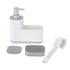 Vigar White Monobloc 3pce Sink Caddy Set Cleaning Equipment The Cooks Kitchen Mandurah 