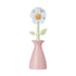 Vigar Florganic Dish Brush With Pink Vase 