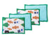 Vigar Frosty The Snowman Microfibre Sponge Pack - Pk 4