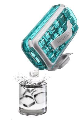 Icebreaker Pop Ice Maker 2.0 - Clear Water Blue Ice Trays - Tongs & Crushers The Cooks Kitchen 
