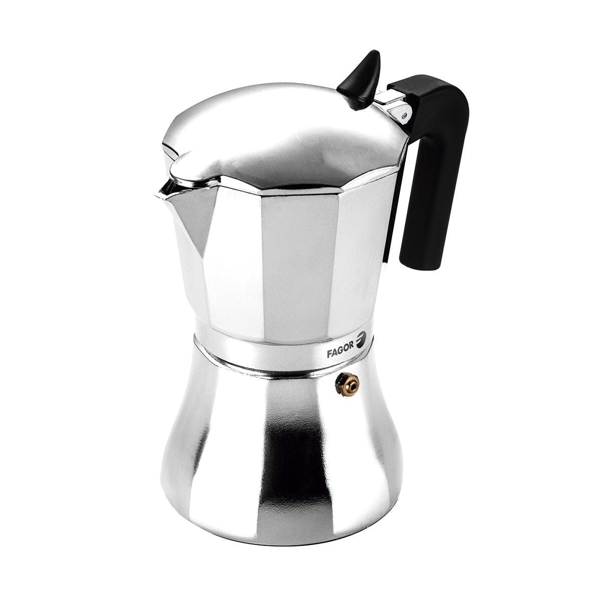 Fagor Cupy 6 Cup Aluminium Espresso Maker Stovetop Espresso Makers The Cooks Kitchen Mandurah 