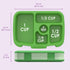Bentgo Kid's Leak-proof Bento Lunch Box - Green