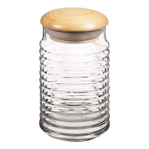 Pasabahce Babylon Glass Canister 1120ml Glassware Storage The Cooks Kitchen 