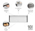 Brabantia Fall Front Bread Box - White