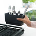 Brabantia Dish Drying Rack - Dark Grey - Bonus Cleaning Pads