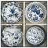 Tokyo Design Studio Flora Japonica Mixed Tayo Bowl Giftset 4 Piece In Multi