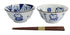 Tokyo Design Studio Kawaii Neko Bowl Set Of 3 With Chopsticks - White Cat Bowls The Cooks Kitchen 