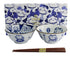 Tokyo Design Studio Kawaii Neko Bowl Set Of 3 With Chopsticks  - White Cat