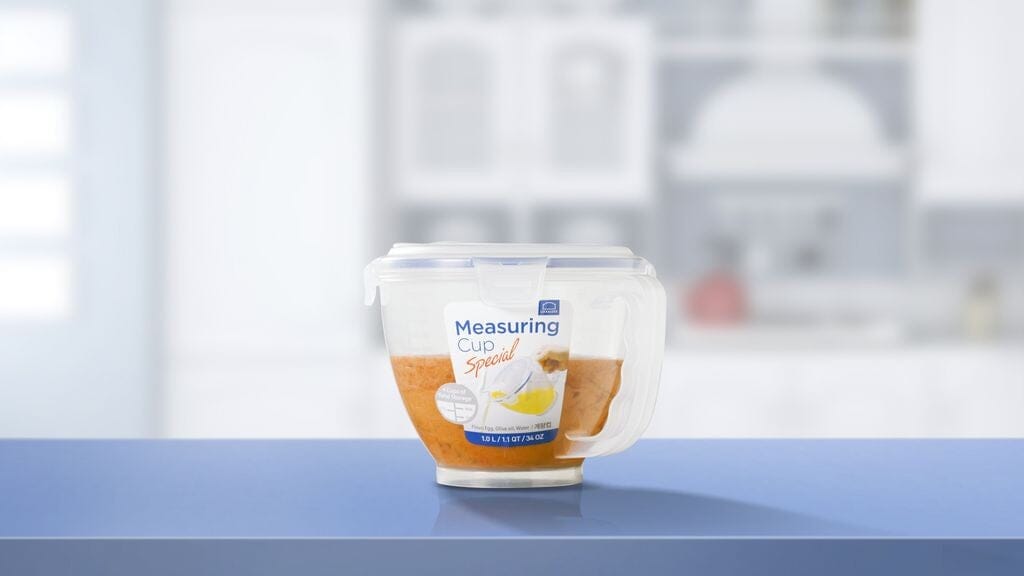 Locknlock Classic Special Measuring Cup W/lid, Flip Cap 1l General Storage The Cooks Kitchen Mandurah 