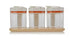 Locknlock Easy Open Seasoning Jars Set Of 3 420ml Herb & Spice Storage The Cooks Kitchen 