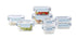 Glasslock 8pc Premium Set  - Ice Blue