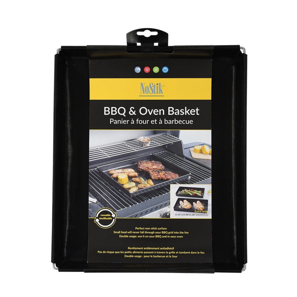 Nostik Reuseable Non-stick Bbq & Oven Basket 34x29x4cm/3l Oven to Tabletop The Cooks Kitchen Mandurah 