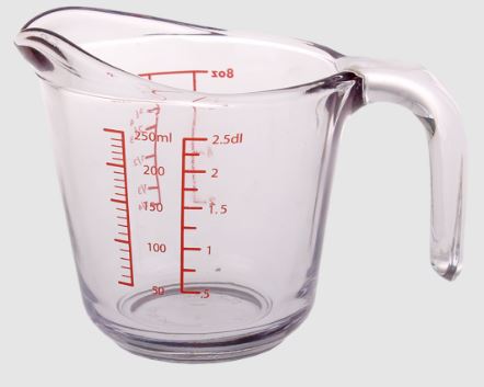 Kitchen Classics Glass Measure Jug - 1 Cup/250ml