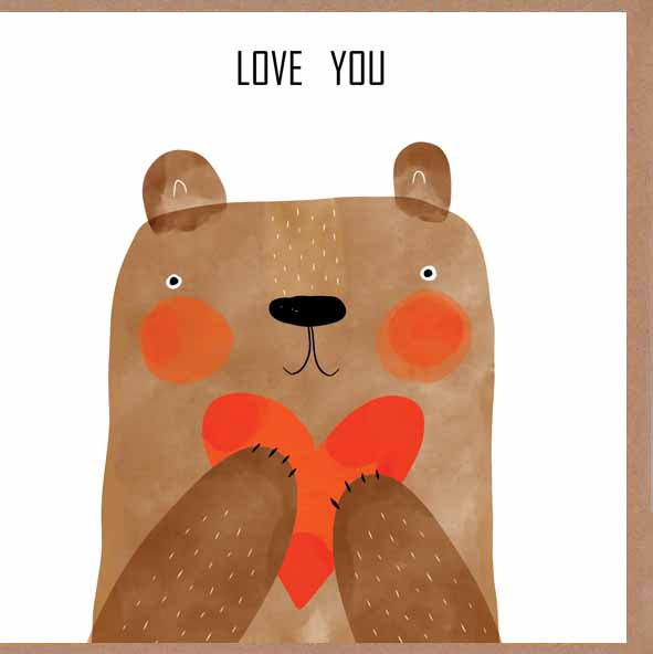 Card - Bear Love You